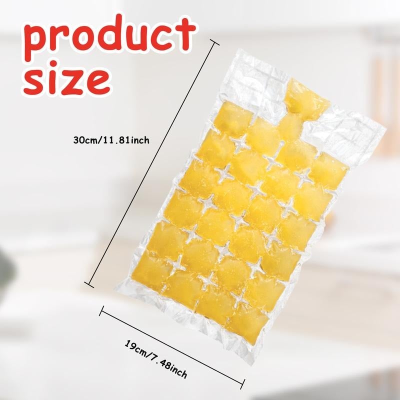 50 Counts Ice Maker Bags with Funnels🧊