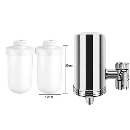 🔥 Installation-free Stainless Steel Household Faucet Water Purifier