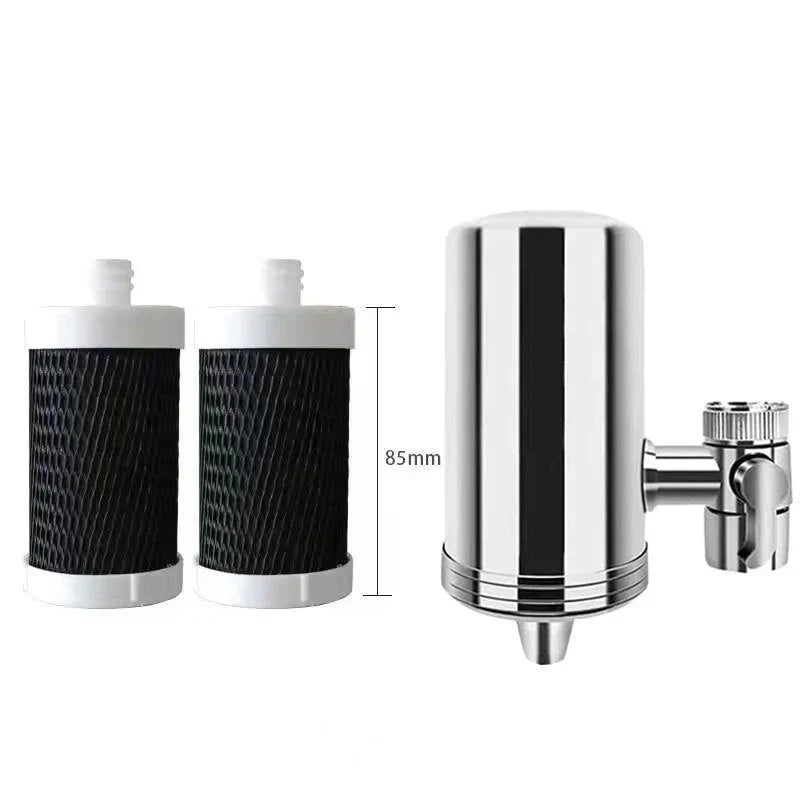 🔥 Installation-free Stainless Steel Household Faucet Water Purifier