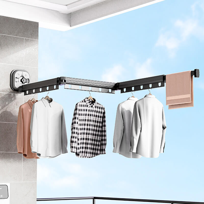 🔥🔥Space Saving🔥🔥-Absorbent Wall Mounted Folding Drying Rack🔥🔥