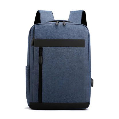 Large-Capacity Business Travel Bag Unisex Backpack With USB Charging Port