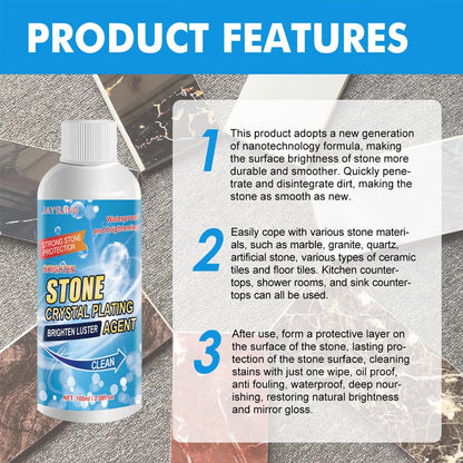 🔥🔥（BUY 2 GET 1 FREE ）🔥🔥-Stone Stain Remover Cleaner (Effective Removal of Oxidation, Rust, Stains)🔥🔥