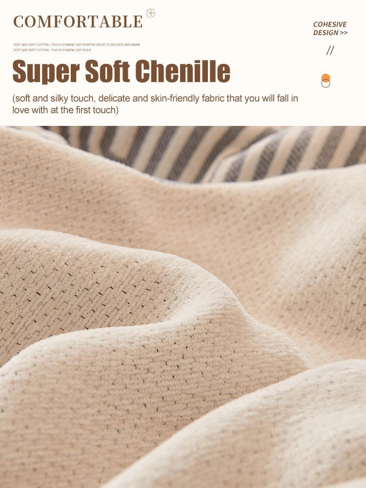 🔥 Free Shipping 🔥 Reversible Chenille Sofa Cover