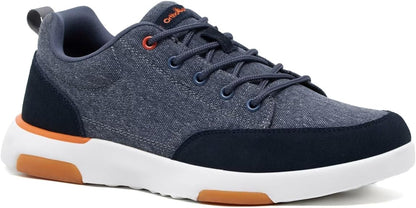 Orthopedic Casual Walking Shoes for Men - Comfortable Breathable with Arch Support, Shock Absorption, and Anti-slip Features