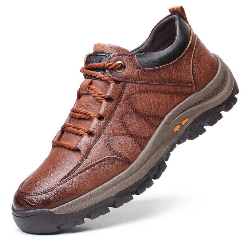 🔥HOT SALE🎁--70% OFF 🎉MEN'S CASUAL HAND STITCHING LEATHER ARC SUPPORT SHOES