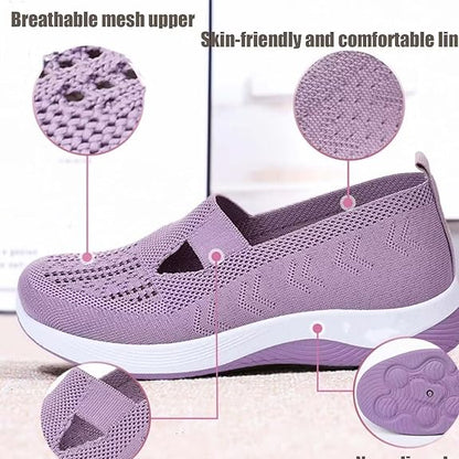 🔥On This Week Sale Off 60%🔥Women's Orthopedic Corrector Walking Sneakers, Comfortable Working Shoes