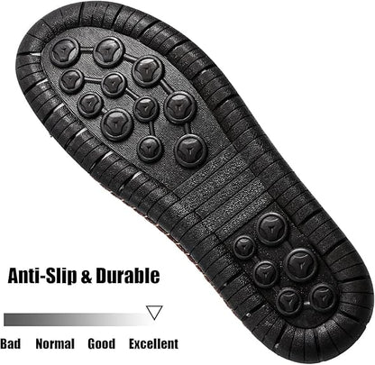 Men's zip-up casual shoes