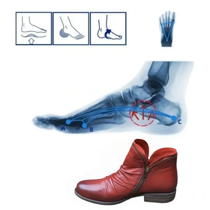 Orthopedic Cozy Colorful Arch Support Ankle Winter Boots