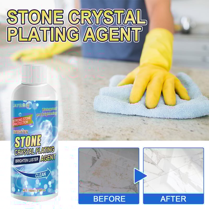 🔥🔥（BUY 2 GET 1 FREE ）🔥🔥-Stone Stain Remover Cleaner (Effective Removal of Oxidation, Rust, Stains)🔥🔥
