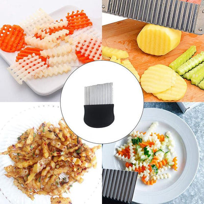 🔥🔥Buy 2 Get 1 Free🔥🔥 - Stainless Steel Crinkle Chopper