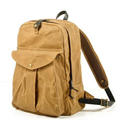 Men's Retro Outdoor Large Capacity Canvas Backpack