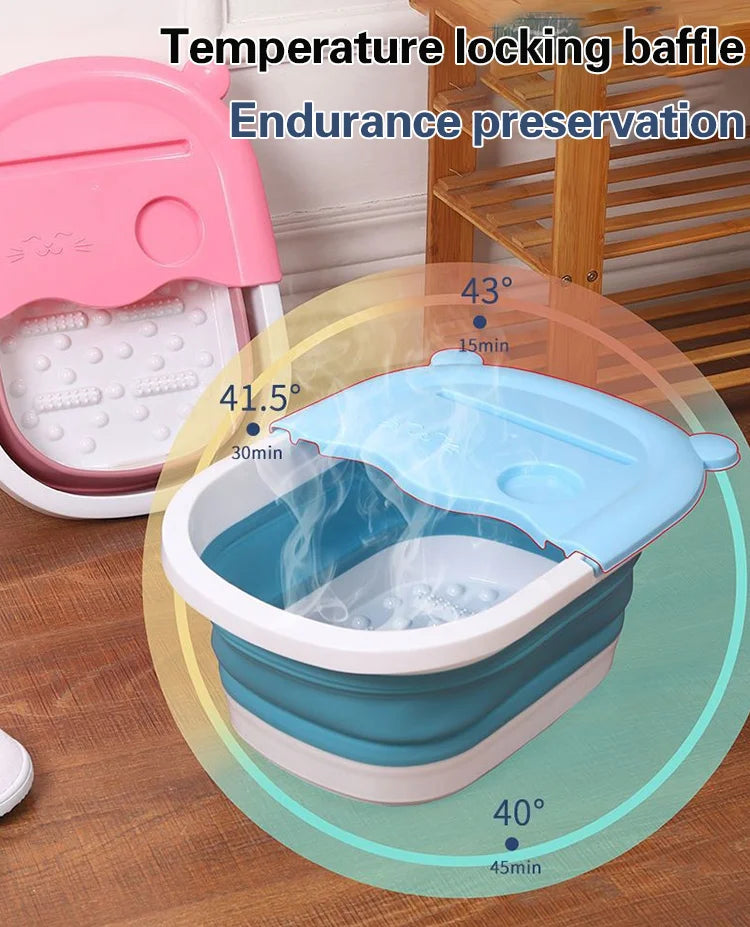 🔥🔥🔥Portable Insulated Foot Soaking Bucket