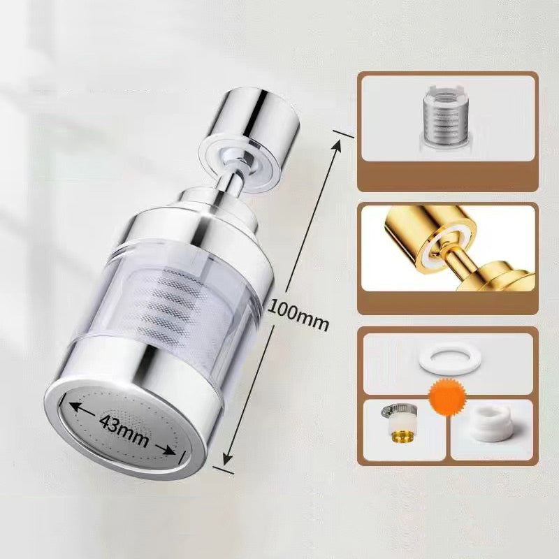 360-Degree Rotating Sink Water Filter Faucet