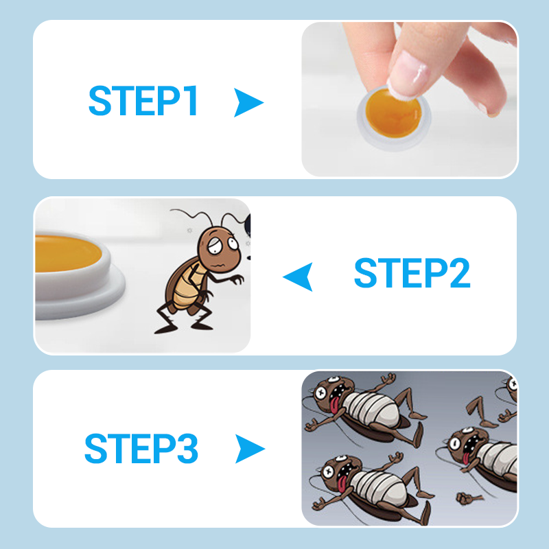 💥Cockroach-Killing Bait Stickers🔥