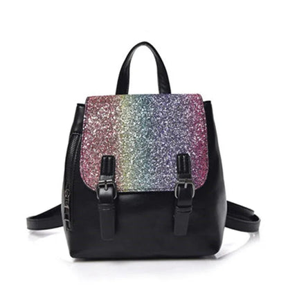Women's Elegant Sequined Backpack